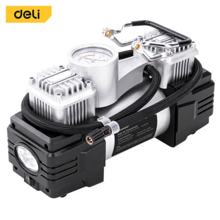 ปั๊มลมโรตารี่ DELI EDL8059-WH-01 36ลิตร/นาที 101PSI 160วัตต์_0